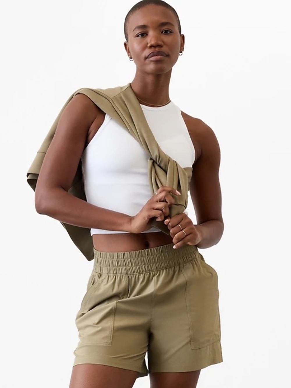 Athleta Wayfind High Rise 5" Short
S | Olive Branch